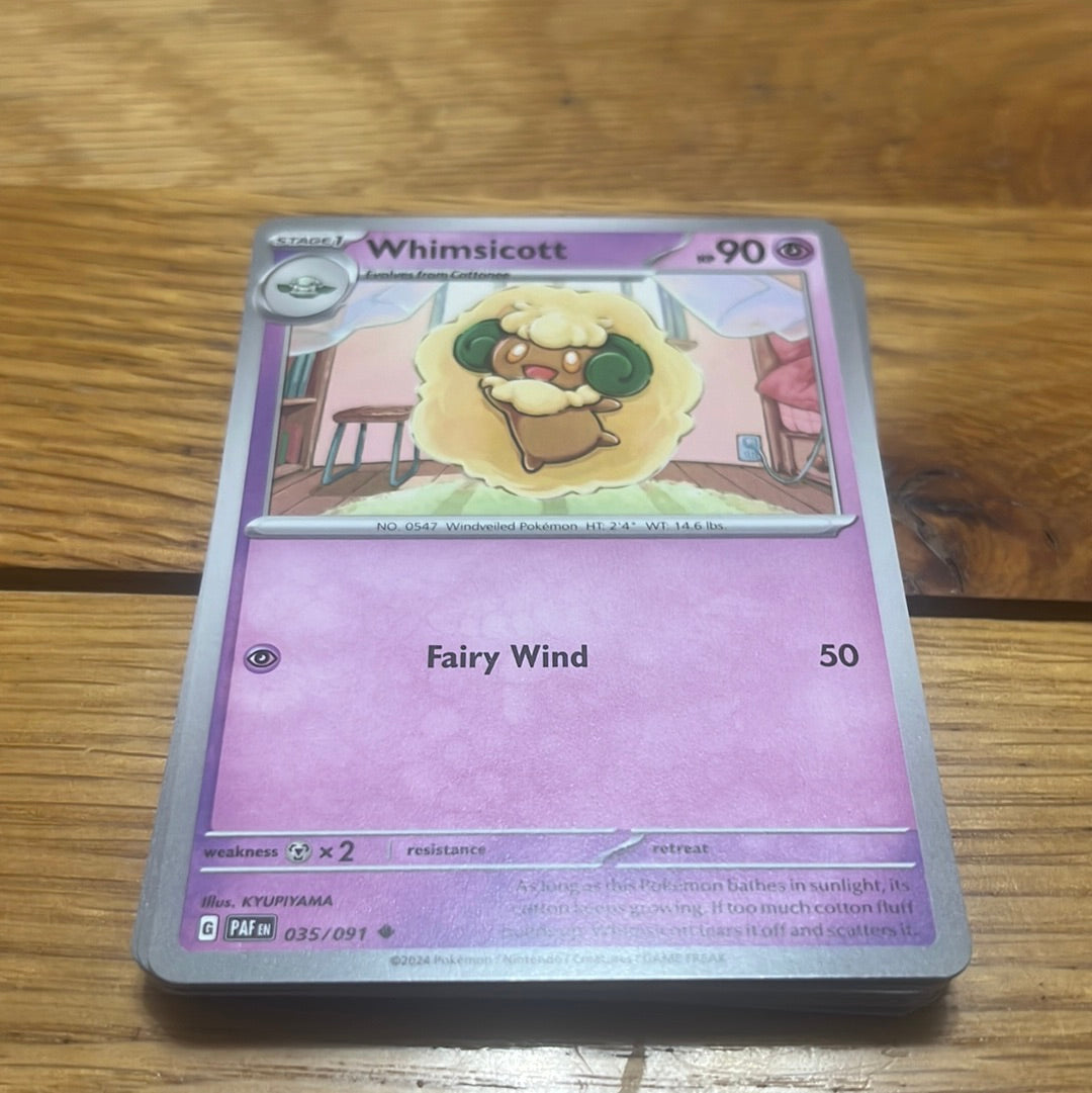 Paldean Fates: Whimsicott #35 Paldean Fates: Whimsicott #35